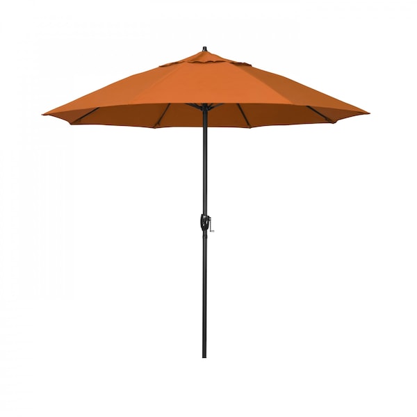 California Umbrella 7.5' Bronze Aluminum Market Patio Umbrella, Sunbrella Tuscan 194061336199 - main